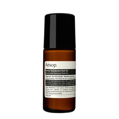 Shop Aesop Herbal Deodorant Roll-on 50ml