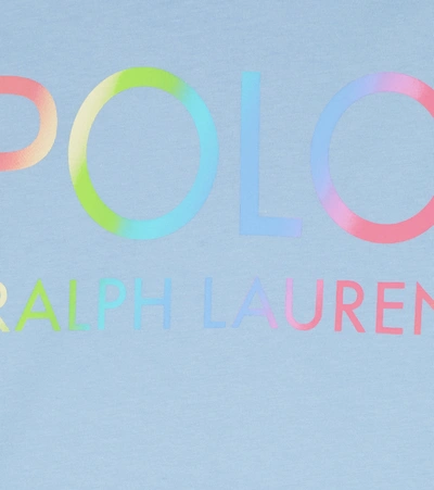 Shop Polo Ralph Lauren Logo Cotton Jersey T-shirt In Multicoloured