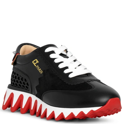 Christian Louboutin Loubishark Leather Sneakers