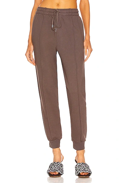 Shop Jonathan Simkhai Standard Ryan Track Pant In Espresso