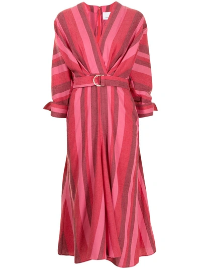 Shop Acler Orlando Dress In Rosa