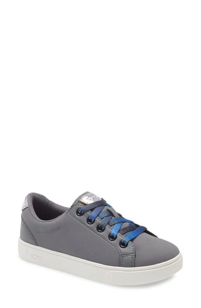 Shop Ugg (r) Zilo Sneaker In Charcoal Leather