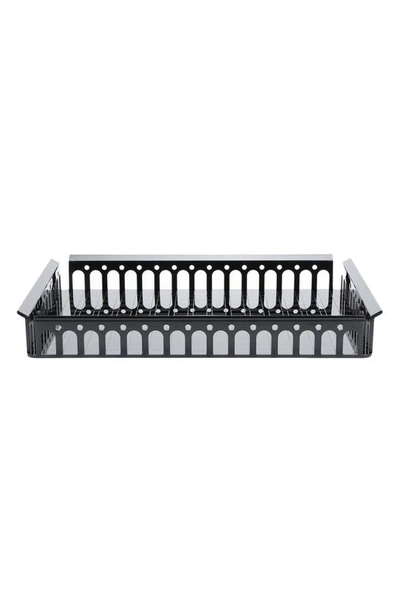 Shop Kartell Piazza Serving Tray In Black