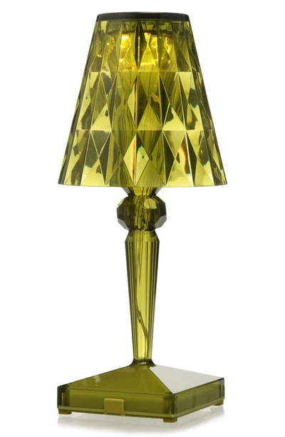 Shop Kartell Rechargeable Battery Lamp In Green