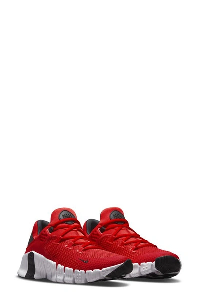 Nike Free Metcon 4 Training Shoe In Chile Red/ Black | ModeSens