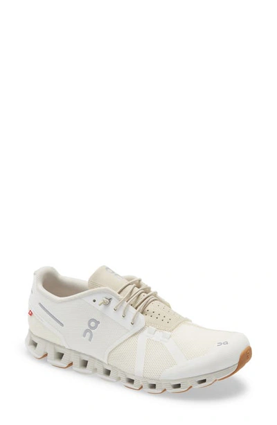 Shop On Cloud Running Shoe In White/ Beige
