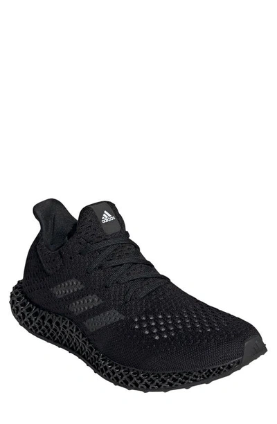 Shop Adidas Originals Futurecraft 4d Running Shoe In Core Black