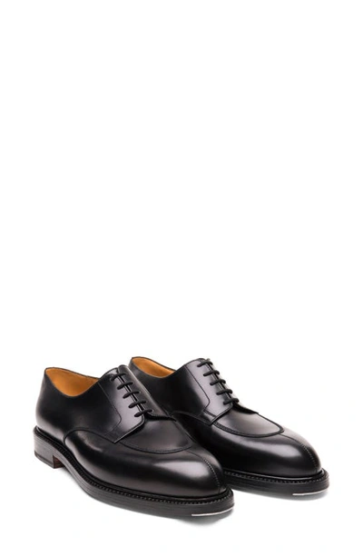 Shop Jm Weston Half Hunt Oxford Shoe In Black