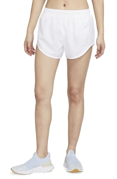 Shop Nike Dri-fit Air Essential Shorts In White/ Black