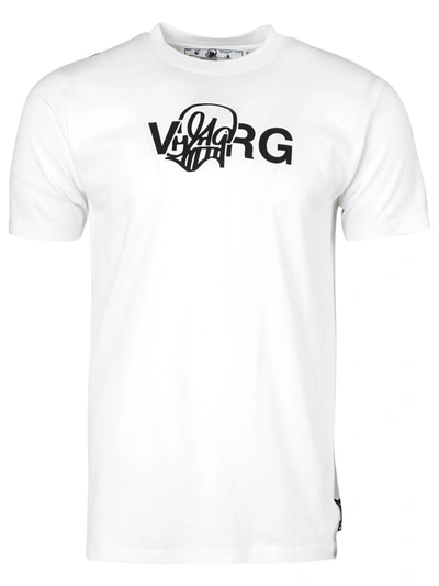 Shop Off-white X Katsu Logo T-shirt White And Black