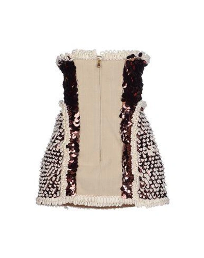 Shop Dsquared2 Short Dress In Cocoa