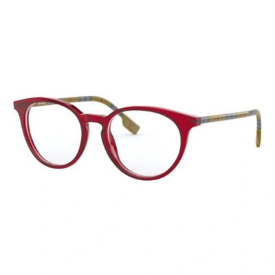 Shop Burberry Unisex Red Aviator/pilot Eyeglass Frames Be2318385951