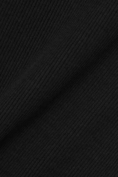 Shop Rag & Bone The Essential Ribbed Stretch-organic Pima Cotton Jersey Tank In Black