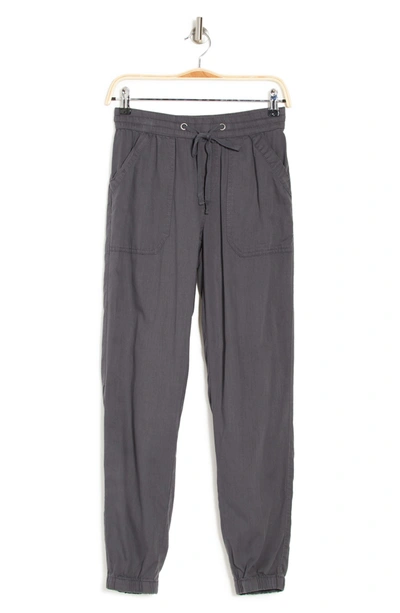 Shop Supplies By Union Bay Emily Drapey Twill Joggers In Galaxy Grey