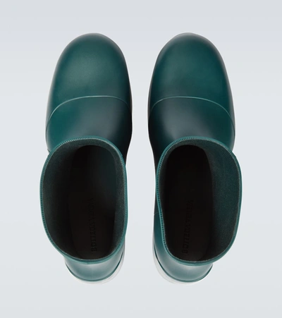 Shop Bottega Veneta Bv Puddle Boots In Green