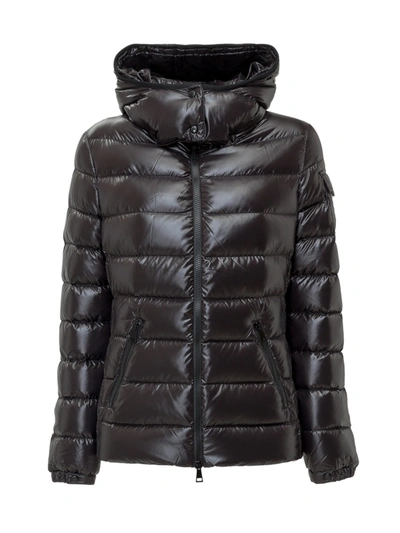 Shop Moncler Hooded Padded Jacket In Black