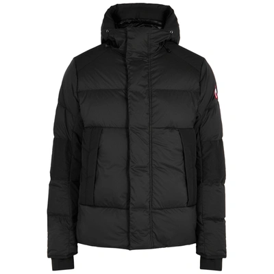 Shop Canada Goose Armstrong Quilted Feather-light Ripstop Shell Jacket In Black
