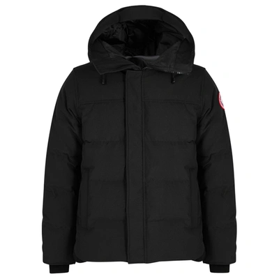 Shop Canada Goose Macmillan Black Arctic-tech Coat