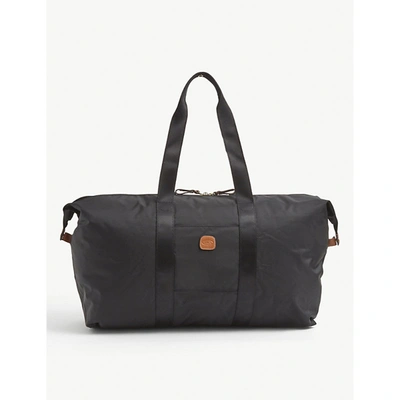 Bric's X-travel Medium Woven Duffle Bag In Black