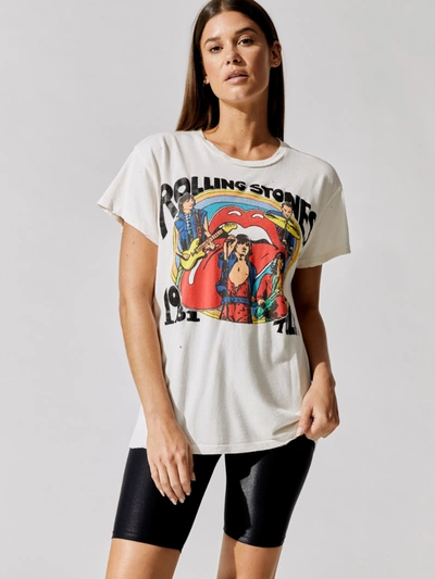 Shop Madeworn The Rolling Stones 1981 Tee In Off White