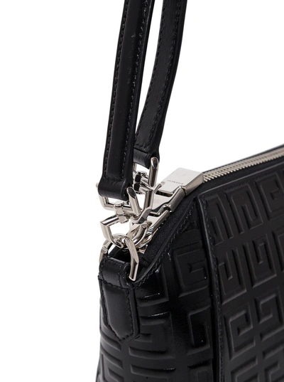 Shop Givenchy Antigona Crossbody Bag In 4g Quilted Leather In Black