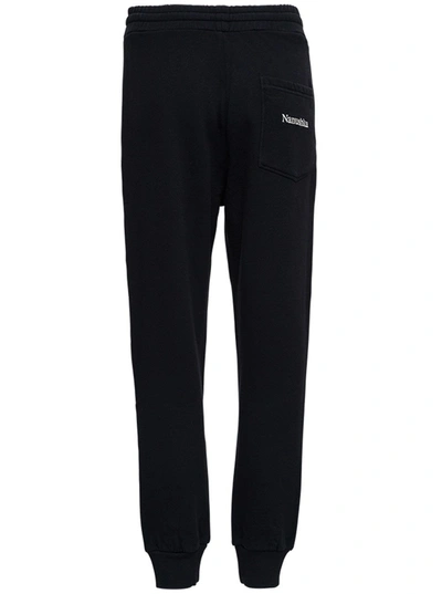 Shop Nanushka Shay Black  Organic Cotton Jogger