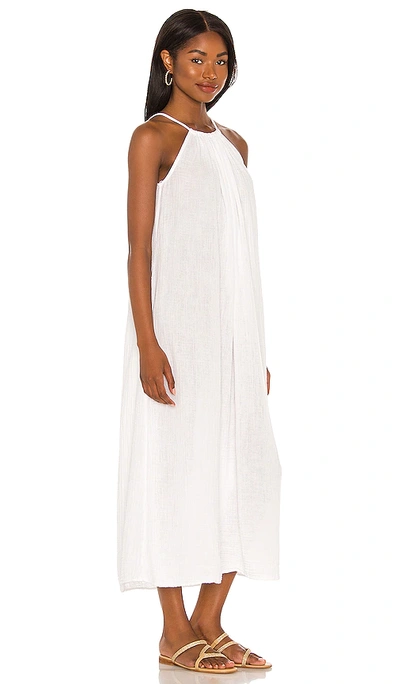 Shop Michael Stars Naomi Front To Back Dress In White