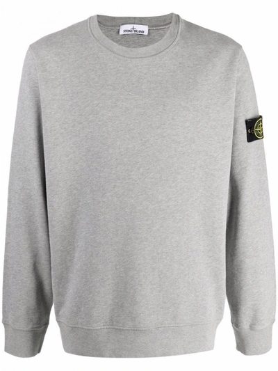 Shop Stone Island Cotton Sweatshirt