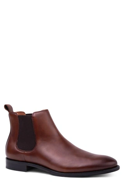 Shop Gordon Rush Matthews Chelsea Boot In Chestnut