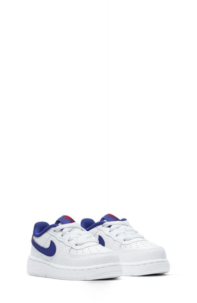 Nike Babies' Kids' Air Force 1 Sneaker In White/ Red/ Royal Blue | ModeSens