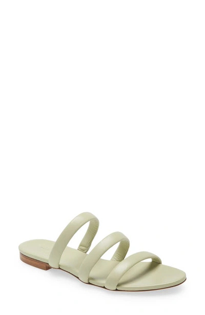 Shop Aeyde Chrissy Slide Sandal In Pistachio