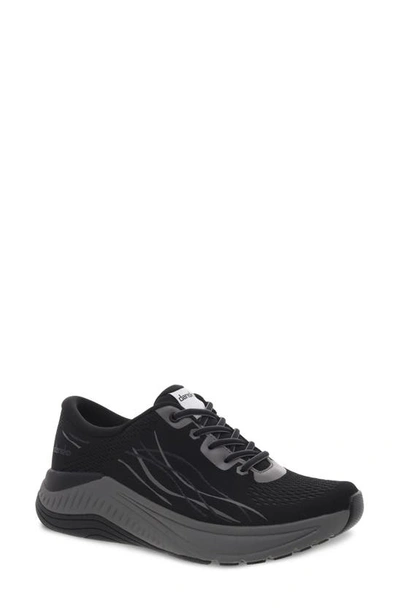 Shop Dansko Pace Sneaker In Black/ Grey