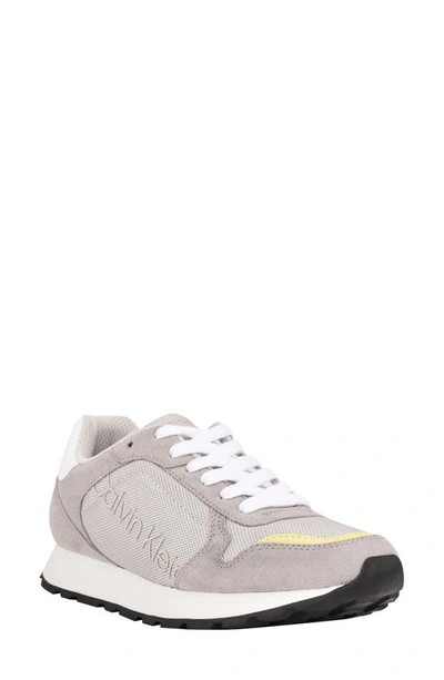 Shop Calvin Klein Carmin Sneaker In Light Grey