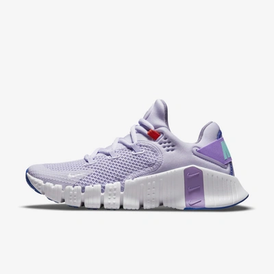 Shop Nike Women's Free Metcon 4 Training Shoes In Purple