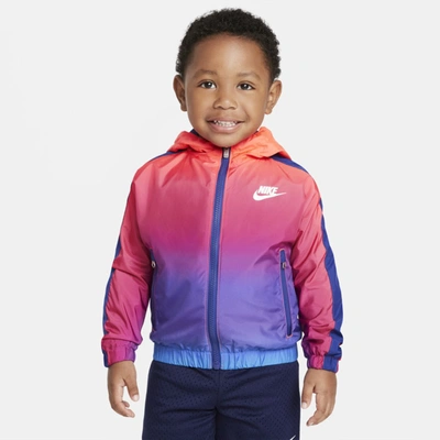 Shop Nike Sportswear Windrunner Toddler Full-zip Jacket In Deep Royal Blue