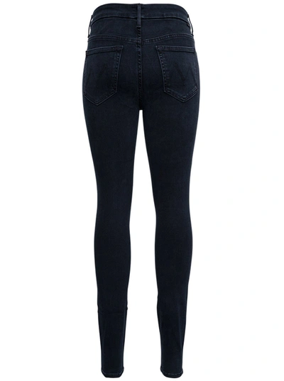 Shop Mother Skinny Denim Jeans In Black