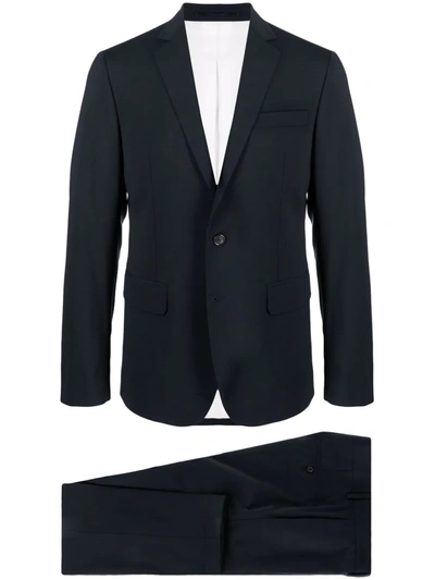 Shop Dsquared2 Single-breasted Two-piece Suit In Blau