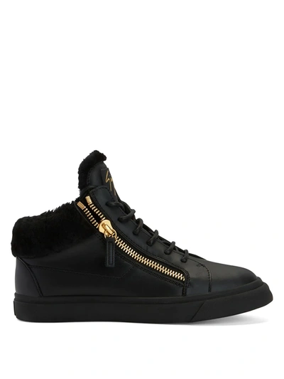 Shop Giuseppe Zanotti Kriss Low-top Sneakers In Black