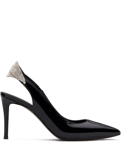 Shop Giuseppe Zanotti Susie Patent Leather Pumps In Black