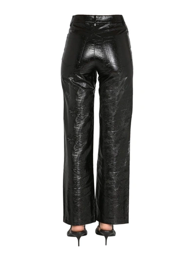 Shop Rotate Birger Christensen "rotie" Trousers In Black