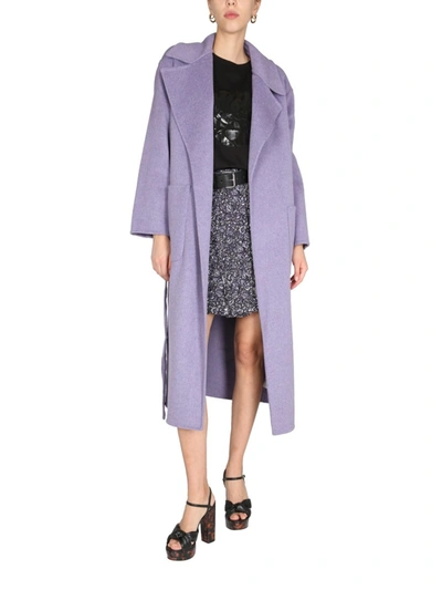 Purple michael kors coat deals