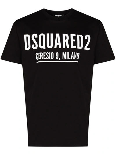 CERESIO9 COOL LOGO-PRINT T-SHIRT