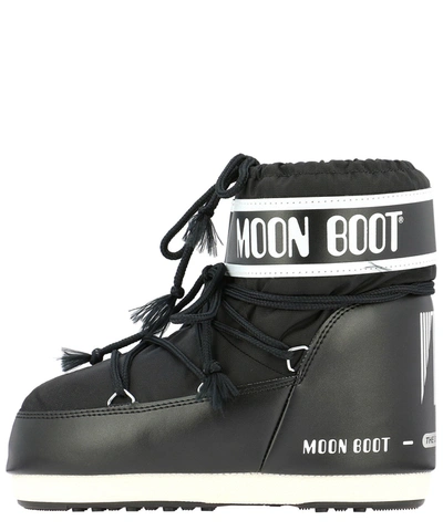 Shop Moon Boot "classic Low 2"  After-ski Ankle Boots In Black  