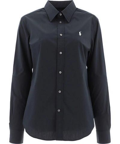 Shop Polo Ralph Lauren "pony" Shirt In Black  