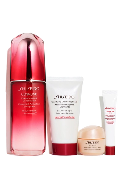 Shop Shiseido Ultimate Defense Strengthen & Resist Wrinkles Set