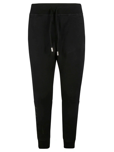 Dsquared2 Drawstring Stretch-fit Track Pants In Black