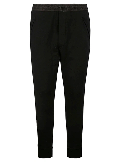 Shop Dsquared2 Icon Print Track Pants In Black