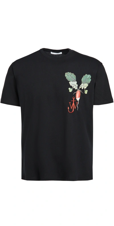 Shop Jw Anderson Printed Veggie Logo T-shirt