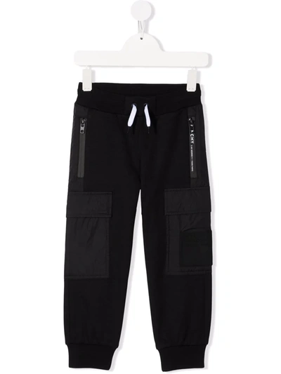 Shop Givenchy Logo-detail Cargo Track Pants In Black