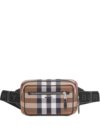 Shop Burberry Belt Bags In Birch Brown